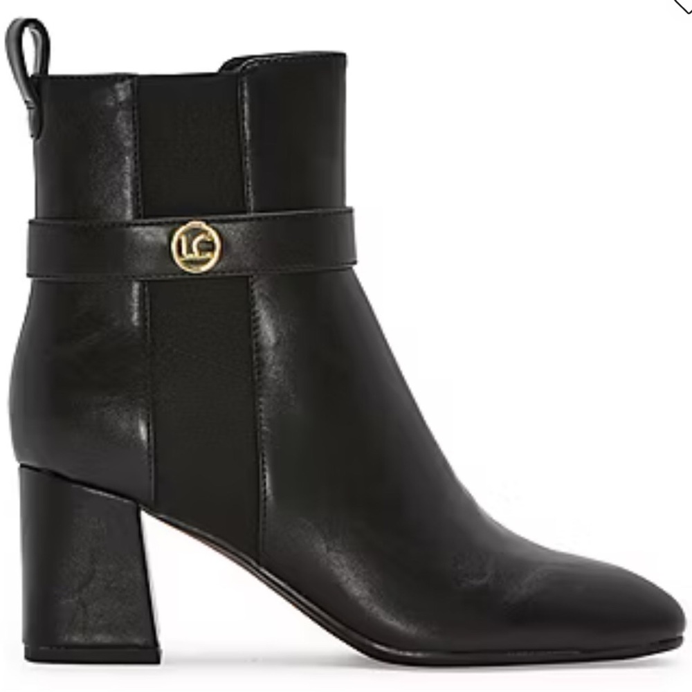 Liz Clairborne Elegant Black Ankle Boots - Picture 2 of 2